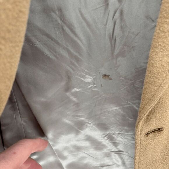 Vintage Southwick Camel Hair Blazer 42R Union Made In USA Dry Cleaned READ - Picture 7 of 9